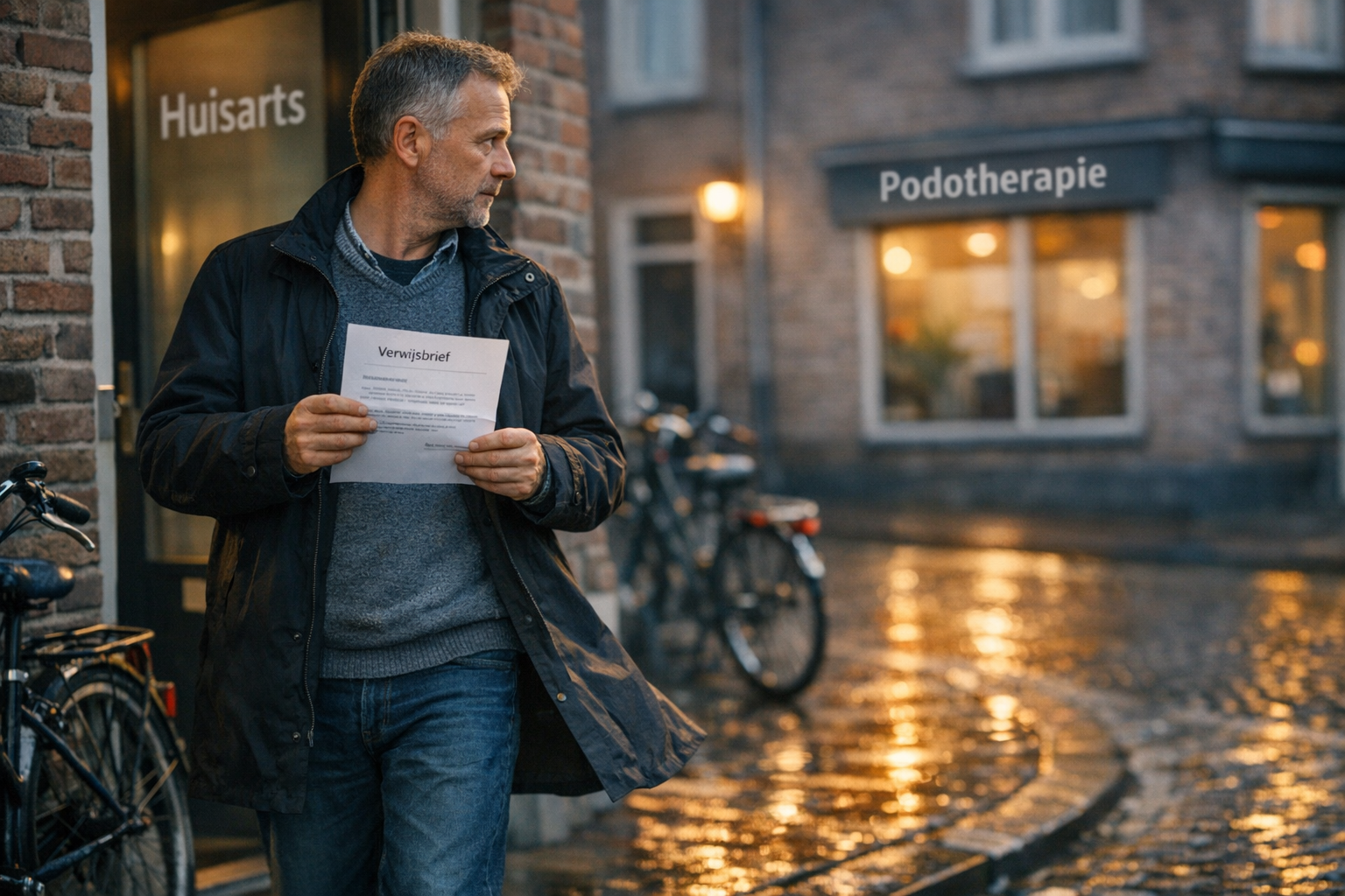 Overleg tussen huisarts en patiënt over verwijzing
