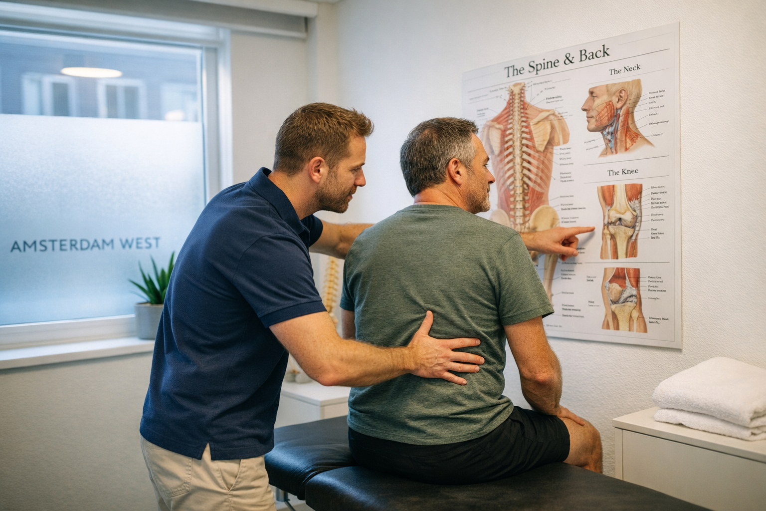 Fysiotherapeut behandeling Amsterdam West