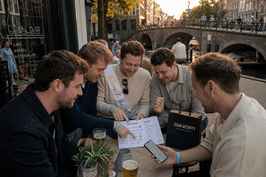 Hoe organiseer je een origineel vrijgezellenfeest in Utrecht met activiteiten die bij de groep passen (budget, dagprogramma en&nbsp;vervoer)?