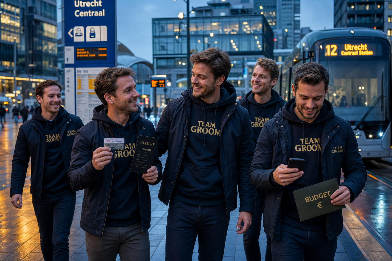 Groepsvervoer vrijgezellenfeest Utrecht