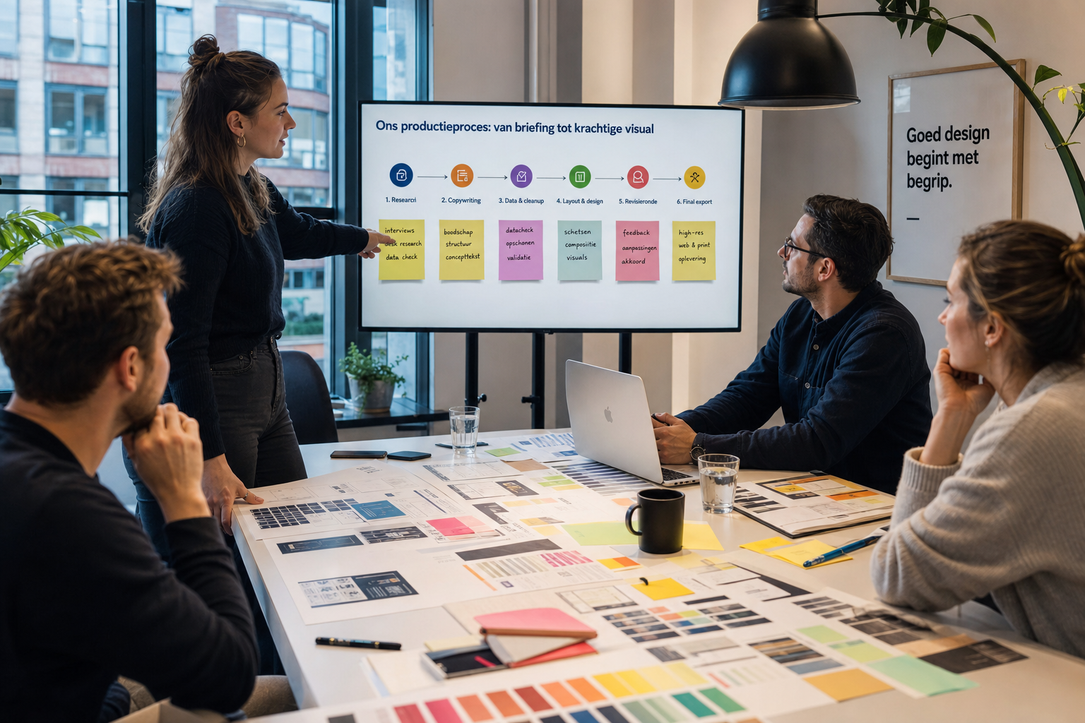 Professionele infographic laten maken proces